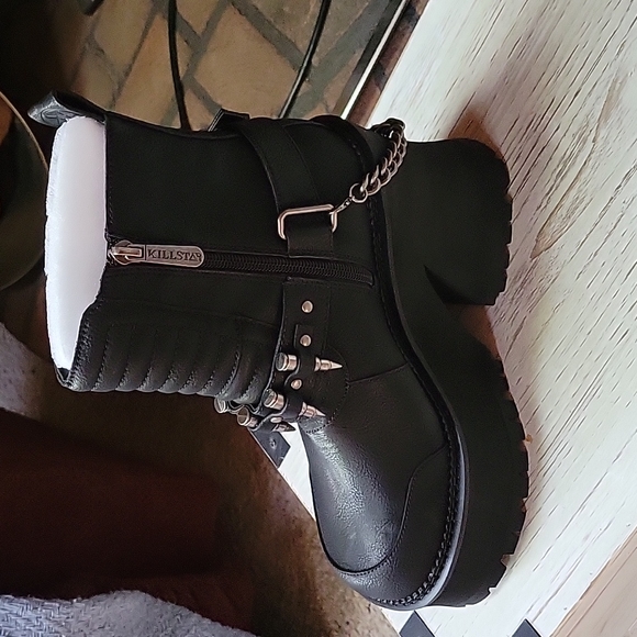 Killstar Rise Up Boots BNIB Size 8 - Picture 5 of 11